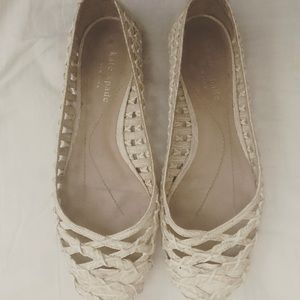 Kate Spade Woven flats